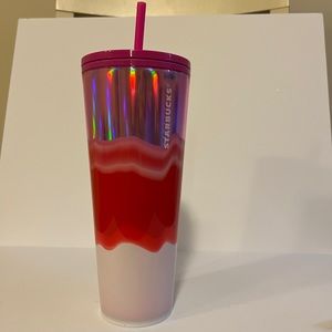 Pink Metallic Venti Tumbler